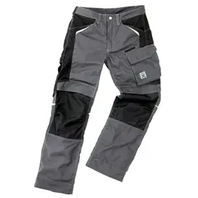 Excess Werkbroek Slash PRO 513 Antraciet/Zwart – Cordura Kniezakken & Verlengbare Pijpen, Maat 58