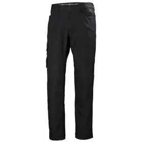 Helly Hansen 77460 Oxford Service Werkbroek Zwart – Stretch & Verlengbare Pijpen, Maat C52