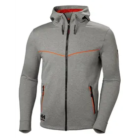 Helly Hansen 79197 Chelsea Evolution Hoodie Donkergrijs – Met Capuchon & YKK Rits, Maat M