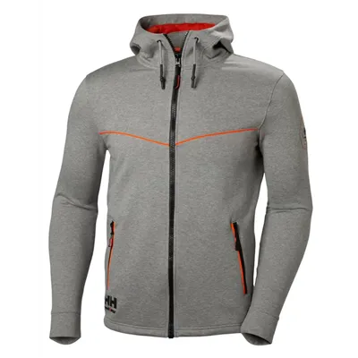 Helly Hansen 79197 Chelsea Evolution Hoodie Donkergrijs – Met Capuchon & YKK Rits, Maat M