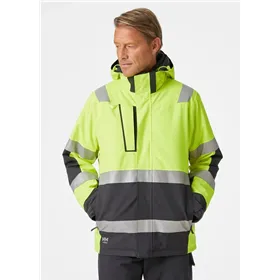 Helly Hansen Alna 2.0 Winterjas 71392 Fluo Geel - Klasse 3, Waterdicht & Ademend, Maat L