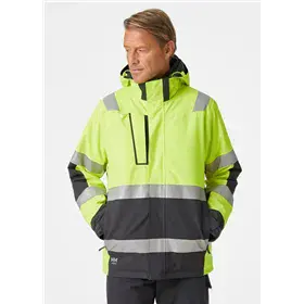Helly Hansen Alna 2.0 Winterjas 71392 Fluo Geel - Klasse 3, Waterdicht & Ademend, Maat XL