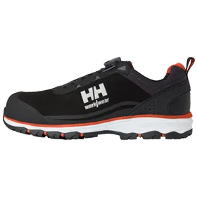 Helly Hansen Chelsea Evo 2 Boa Veiligheidsschoen S3 Laag Zwart - Oranje - BOA Sluiting & Metaalvrij - Maat 43