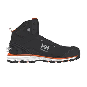 Helly Hansen Chelsea Evo 2 Mid Veiligheidsschoen S3 Oranje - Zwart - Metaalvrij & Ademend - Maat 47