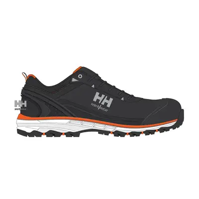 Helly Hansen Chelsea Evo 2 Veiligheidsschoen S3 Laag Zwart - Oranje - Metaalvrij & Ademend - Maat 39