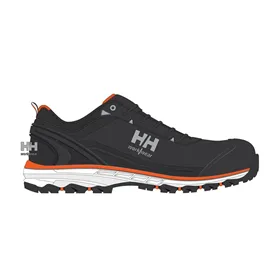 Helly Hansen Chelsea Evo 2 Veiligheidsschoen S3 Laag Zwart - Oranje - Metaalvrij & Ademend - Maat 45