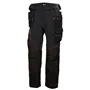Helly Hansen Chelsea Evolution Construction Werkbroek Zwart/Grijs – 4-Way Stretch & Cordura Versteviging, Maat C48