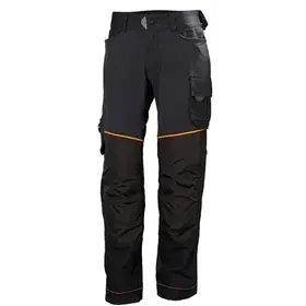 Helly Hansen Chelsea Evolution Stretch Werkbroek Zwart/Grijs – Cordura Versteviging & Verlengbaar, Maat C50