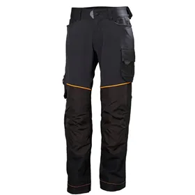 Helly Hansen Chelsea Evolution Stretch Werkbroek Zwart/Grijs – Cordura Versteviging & Verlengbaar, Maat C56