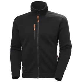 Helly Hansen Kensington Gebreid Fleecejack Zwart - Maat XXL