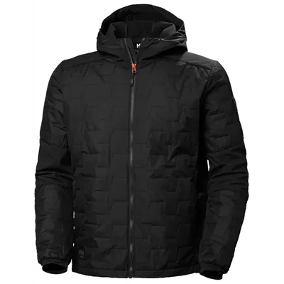 Helly Hansen Kensington Hooded Jas Zwart – Lifaloft Geïsoleerd & Waterafstotend, Maat XXL