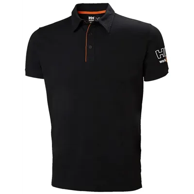 Helly Hansen Kensington Polo Zwart - Maat XL