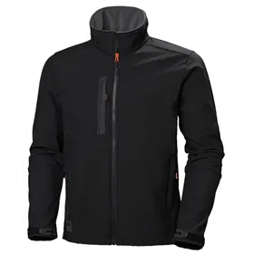 Helly Hansen Kensington Softshell Jas Zwart – Waterafstotend & Fleecekraag, Maat XXL