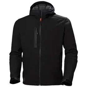 Helly Hansen Kensington Softshell Jas Zwart – Waterafstotend & Functioneel Design, Maat XL