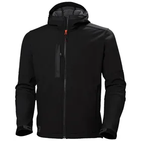 Helly Hansen Kensington Softshell Jas Zwart – Waterafstotend & Functioneel Design, Maat XXL