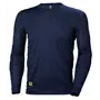 Helly Hansen Lifa Crewneck 75105 Marineblauw - Vochtregulerend & Naadloos Comfort - Maat L