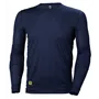 Helly Hansen Lifa Crewneck 75105 Marineblauw - Vochtregulerend & Naadloos Comfort - Maat M