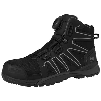 Helly Hansen Manchester Boa Veiligheidsschoen S3 Zwart - BOA Sluiting & Metaalvrij - Maat 42