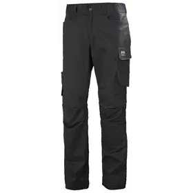 Helly Hansen Manchester Construction Werkbroek Zwart – 2-Way Stretch & Hangzakken, Maat 52
