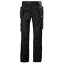 Helly Hansen Manchester Construction Werkbroek Zwart – Stretch, Hangzakken & Verlengbare Pijpen, Maat 58