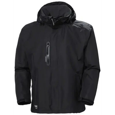 Helly Hansen Manchester Shelljack 71043 Zwart - Waterdicht, Ademend & Inritsbaar - Maat 2XL
