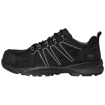 Helly Hansen Manchester Veiligheidsschoen S3 Laag Zwart - Metaalvrij & Ademend - Maat 45