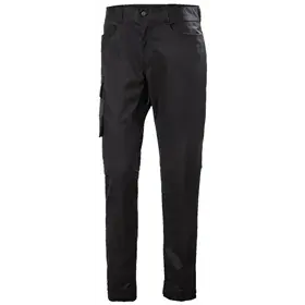Helly Hansen Manchester Werkbroek Zwart – 2-Way Stretch & Verlengbare Pijpen, Maat C46