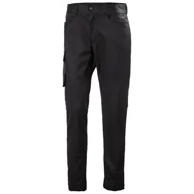 Helly Hansen Manchester Werkbroek Zwart – 2-Way Stretch & Verlengbare Pijpen, Maat C54