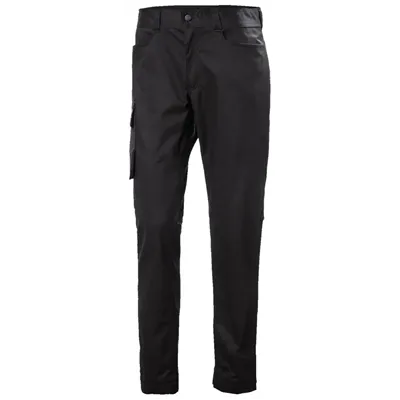 Helly Hansen Manchester Werkbroek Zwart – 2-Way Stretch & Verlengbare Pijpen, Maat C56