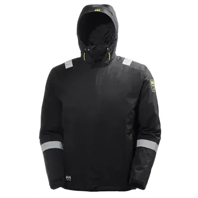 Helly Hansen Manchester Winterjas Zwart - Waterdicht & Gevoerd met PrimaLoft® Isolatie - Maat M