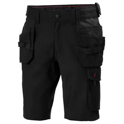 Helly Hansen Oxford Construction Werkshort Zwart – Stretch & Verstevigde Hangzakken, Maat C56