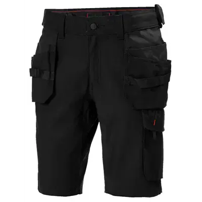 Helly Hansen Oxford Construction Werkshort Zwart – Stretch & Verstevigde Hangzakken, Maat C56