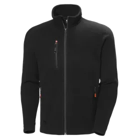 Helly Hansen Oxford Fleecejack Zwart - Warm & Duurzaam van Gerecycled Polartec® - Maat M
