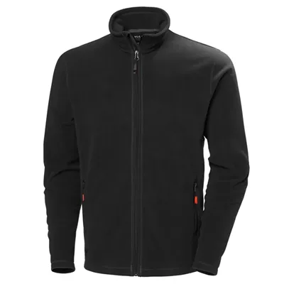 Helly Hansen Oxford Licht Fleecejack Zwart – Polartec® & Verlengd Rugpand, Maat M