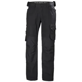 Helly Hansen Oxford Werkbroek Zwart – Stretch, Verstevigde Knieën & Verlengbare Pijpen, Maat C50