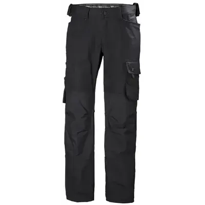 Helly Hansen Oxford Werkbroek Zwart – Stretch, Verstevigde Knieën & Verlengbare Pijpen, Maat C52