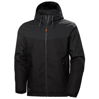 Helly Hansen Oxford Winterjas Zwart - Waterdicht & Comfortabel met Reflectie - Maat XL