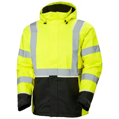 Helly Hansen UC-ME Winterjas 71355 Fluo Oranje - Klasse 3, Waterdicht & Gevoerd, Maat XXL