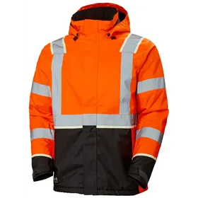Helly Hansen UC-ME Winterjas Fluo Oranje - Klasse 3, Waterdicht & Gevoerd, Maat S