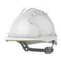 JSP AJG160-000-100 Veiligheidshelm Wit - HDPE & OneTouch™ Slipvergrendeling