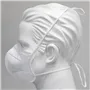 JSP Comfort Vouwmasker 622 FFP2V - Met Ventiel & Zachte Foamvoering