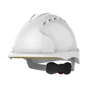 JSP EVO3 Industriële Veiligheidshelm met Micro Draaiknop - Wit