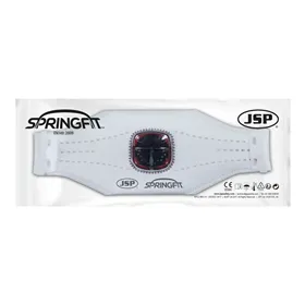 JSP FFP3V Springfit Wegwerpmaskers - Compact Comfort & Typhoon™ Ventiel (10x)