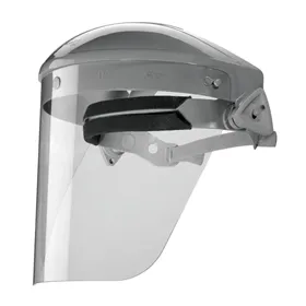 JSP Gelaatsscherm SET AFM061 - Grijs Polycarbonaat Vizier met Elastische Band (EN 166)