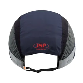JSP HardCap AeroLite Veiligheidspet Navy - 5 cm Klep, EN 812 & Lichtgewicht (≤135 g)