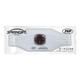 JSP Springfit FFP2V Masker - Opvouwbaar met Typhoon™ Ventiel & Perfecte Pasvorm