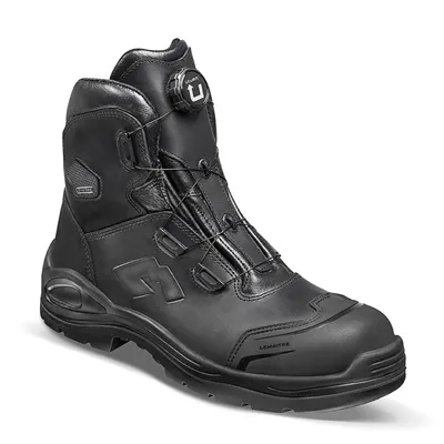 Lemaitre Balder Veiligheidsschoen S3 Zwart - Met UTurn Vetersysteem & Memory Foam Inlegzool - Maat 45