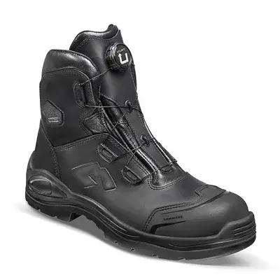 Lemaitre Balder Veiligheidsschoen S3 Zwart - Met UTurn Vetersysteem & Memory Foam Inlegzool - Maat 45