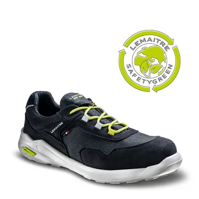 Lemaitre Planet Veiligheidsschoen S3S Laag Zwart - Duurzaam & Gerecycled Materiaal - Maat 44