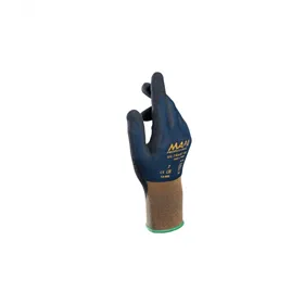 MAPA Ultrane 500 Oliebestendige Werkhandschoen Nitril Grip & Proof Zwart/Grijs- Maat 9